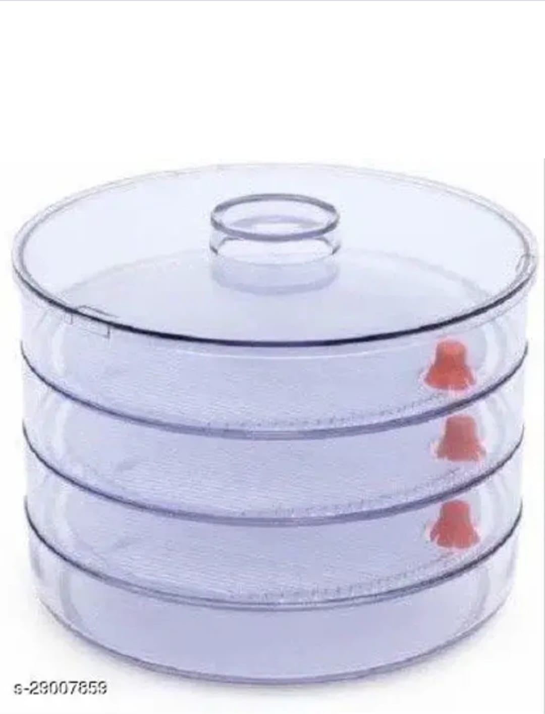 Plastic Sprout Maker With 4 Container | Hygienic White Sprout Maker With 4 Container For Home & Kitchen