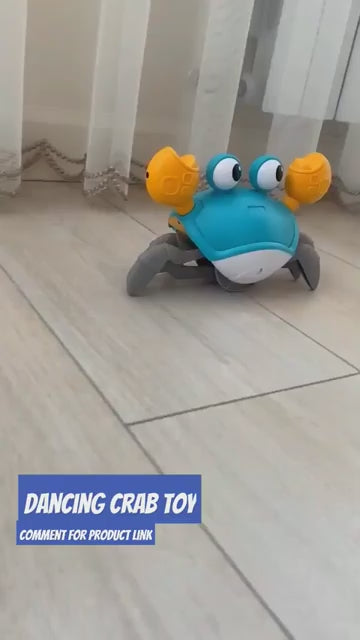 Cute Dancing Crab Toy with USB Rechargeable